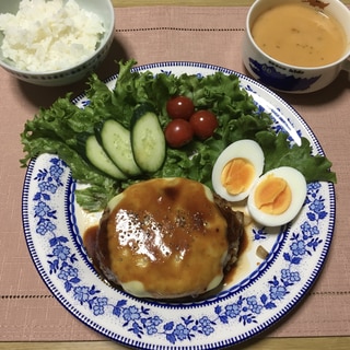 お手軽！基本のハンバーグ